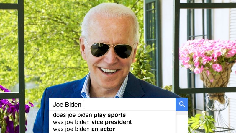 Watch Wired Autocomplete Interviews Joe Biden Answers The Web S Most Searched Questions Wired Video Cne Wired Com Wired