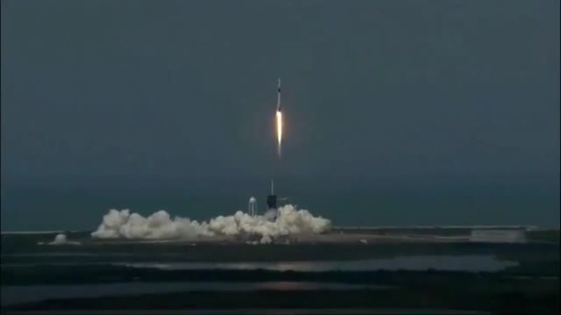 Watch Spacex And Nasa Launch Two Astronauts To The Iss Wired