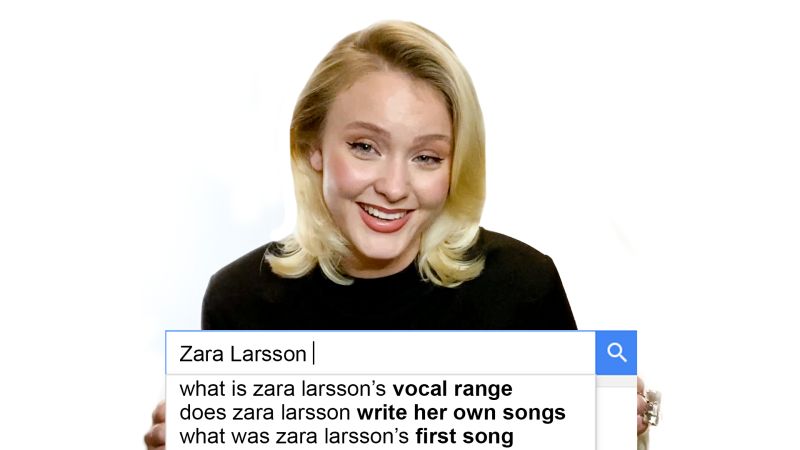 Zara Larsson Braces