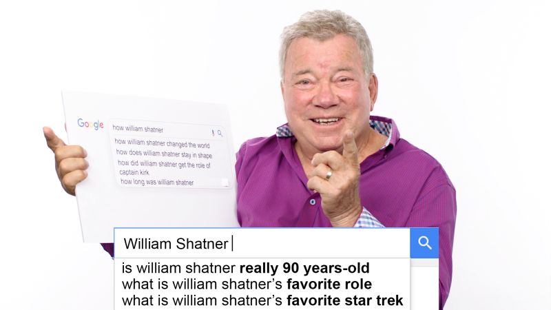 Watch William Shatner Answers the Web's Most Searched ...