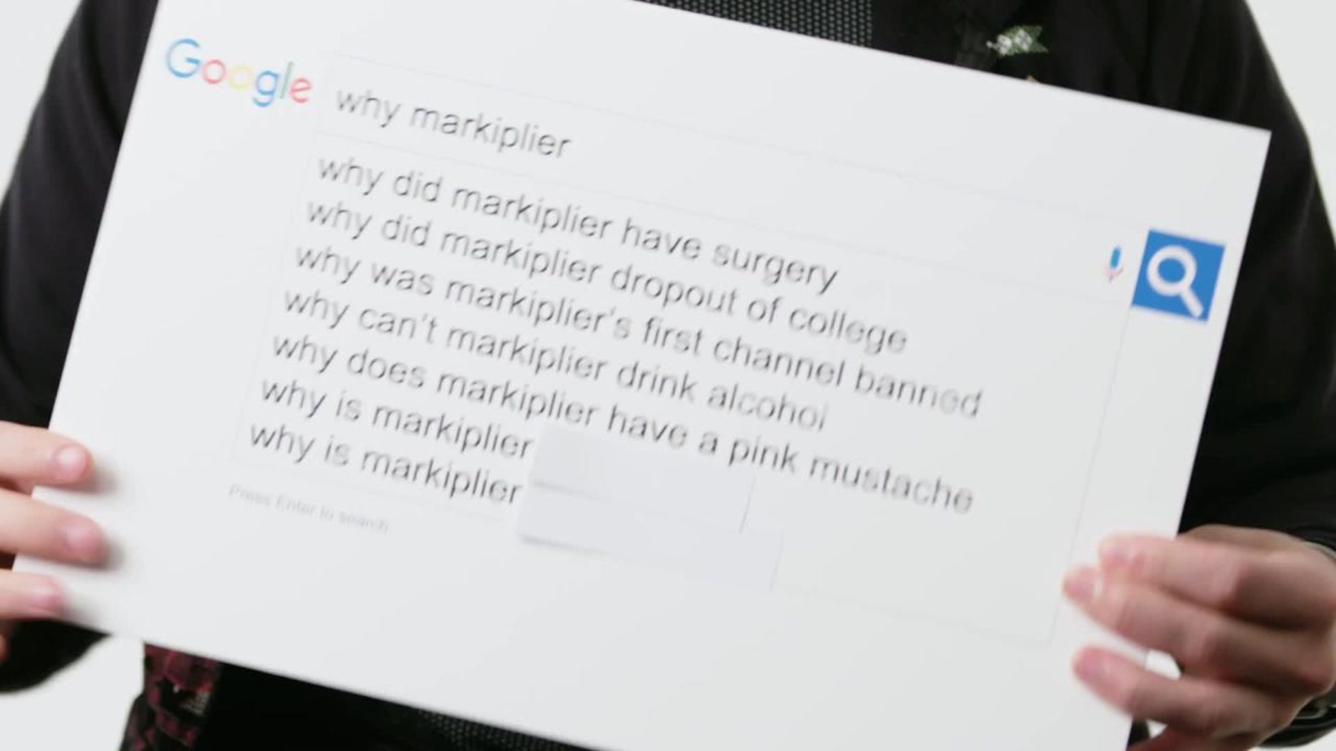 Watch Markiplier Answers the Web's Most Searched Questions | Wired Italia