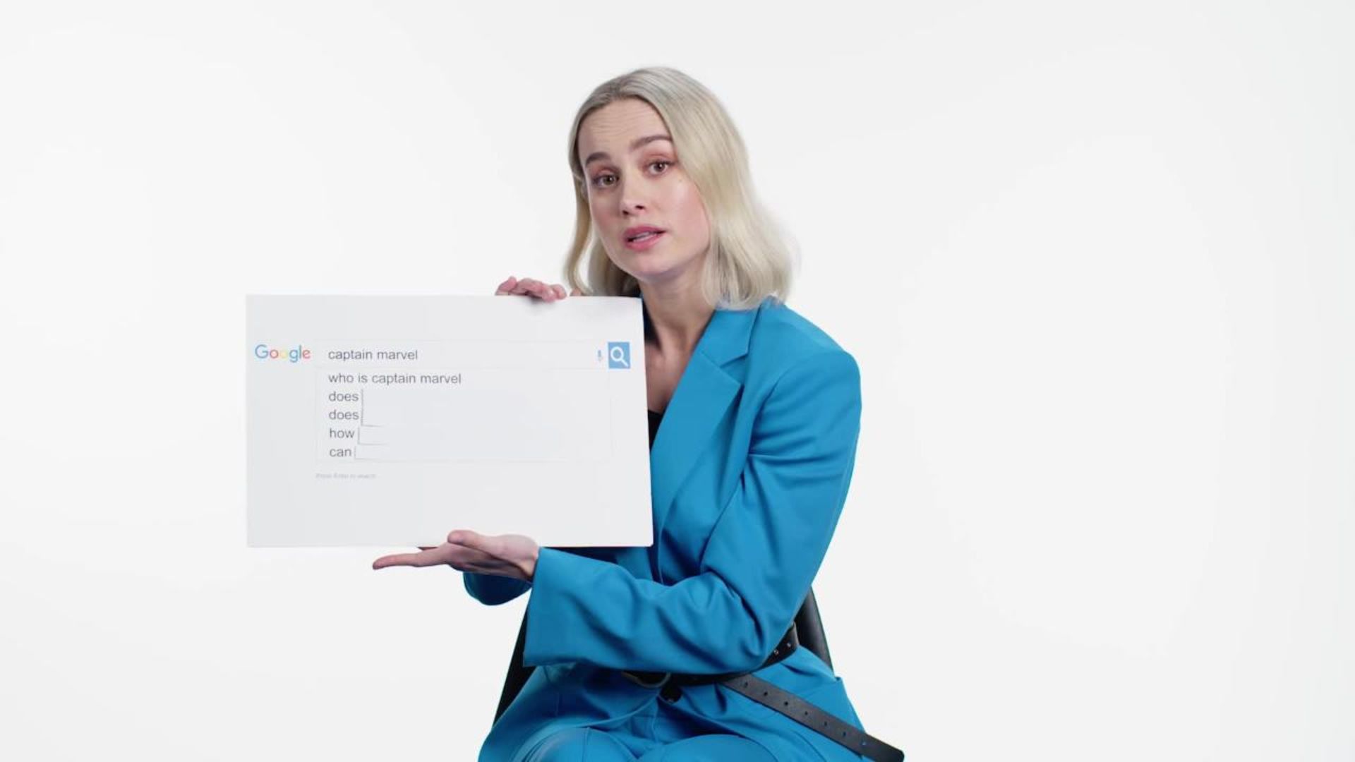 Watch Brie Larson Answers The Webs Most Searched Questions Wired Italia 