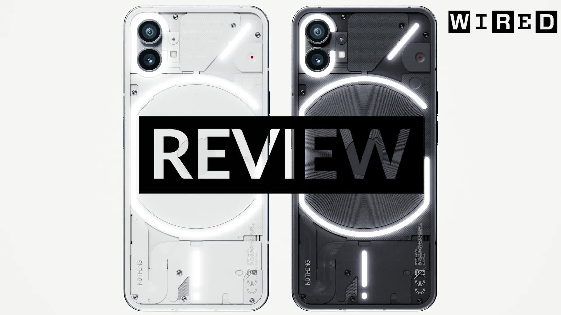 Watch Wired: la recensione in 60 secondi di Nothing Phone 1 | Wired Italia