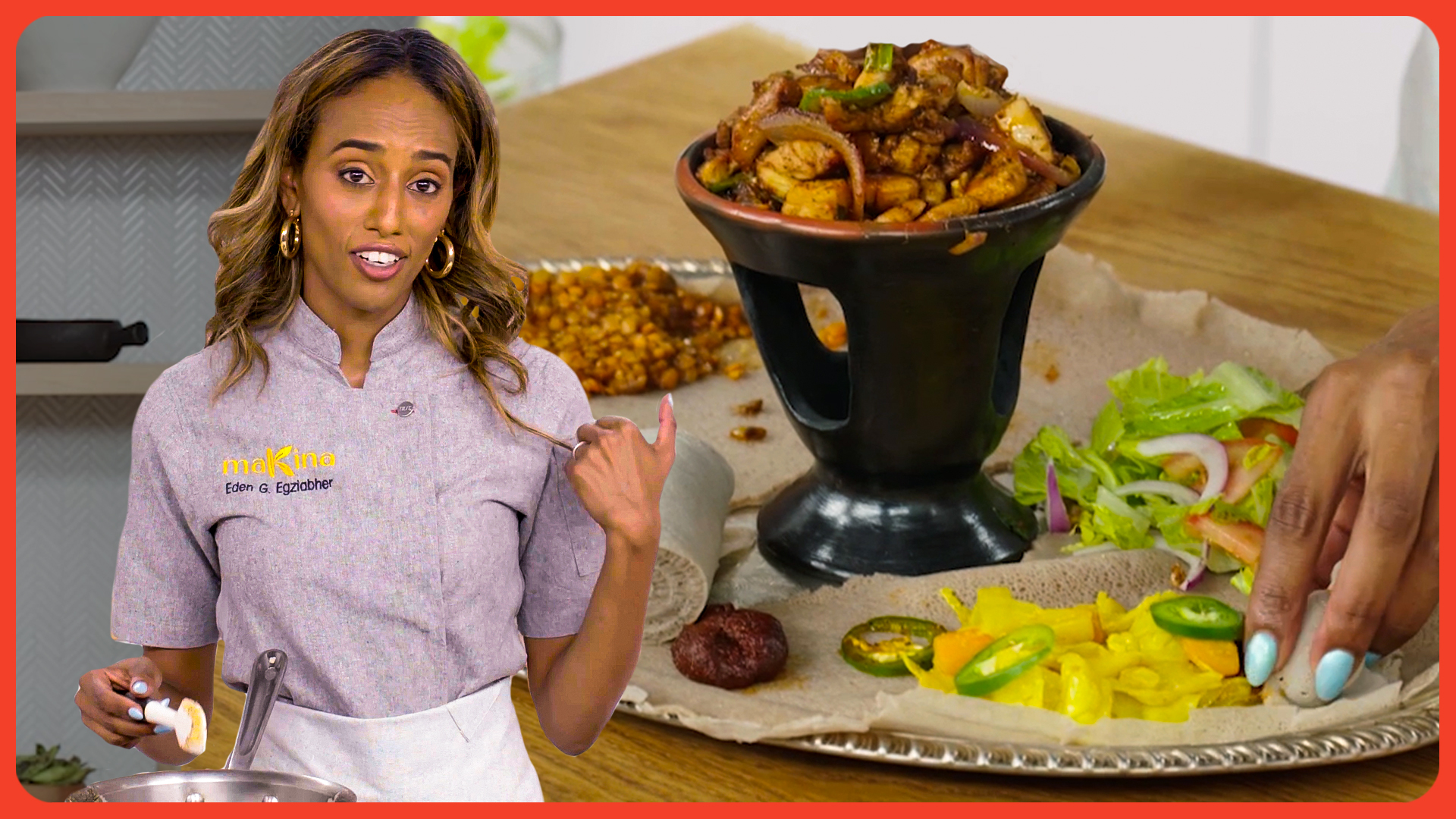 Passport Kitchen: How Traditional Ethiopian Doro Tibs Is Made